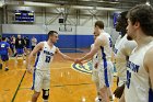MBBall vs Emmanuel  Wheaton College Men's Basketball vs Emmanuel College. - Photo By: KEITH NORDSTROM : Wheaton, basketball, team photo, MBBall2019
